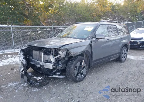 2025 Hyundai Santa Fe Hybrid Sel из США, поврежденный, VIN 5NMP2DG17SH057572